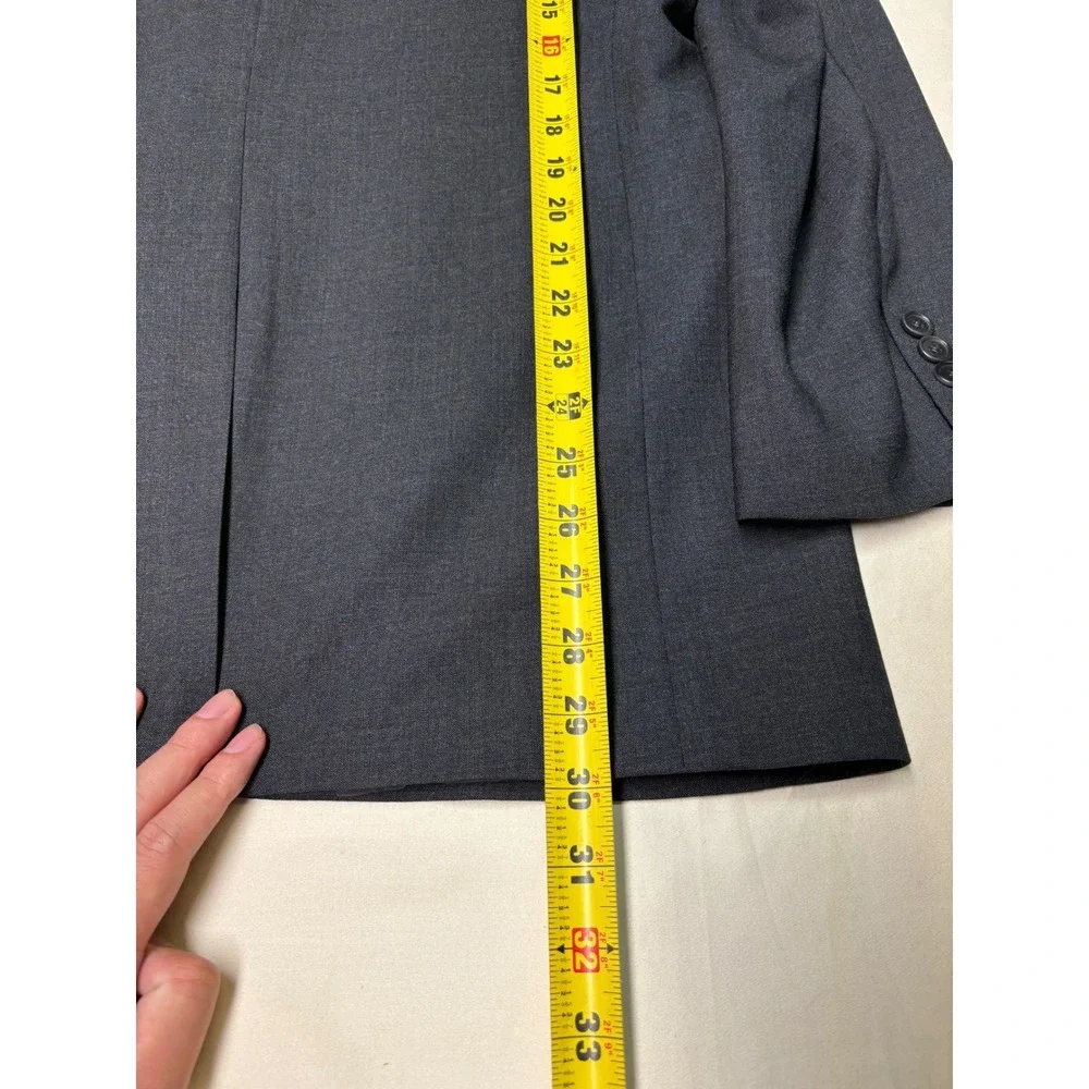 Brooks Brothers 346 Men's NAVY color Wool‎ Blend Suit Blazer Jacket 43R Stretch